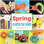 Spring Crafts for Kids. Fun craft ideas and crafts with printable templates.
