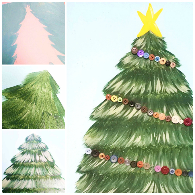 Christmas Tree Canvas Art