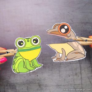 Fish Clothespin Puppets - Easy Peasy and Fun