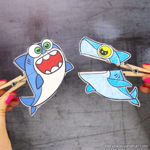 Shark Pop Up Card - Easy Peasy and Fun