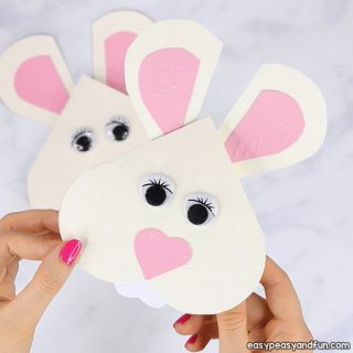 Heart Bunny Craft