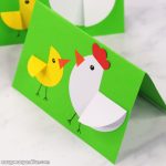 Paper Chick Easter Craft Idea for Kids