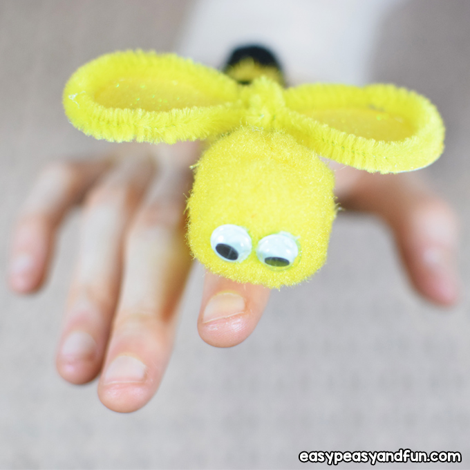 Bug Pipe Cleaner Crafts for Kids