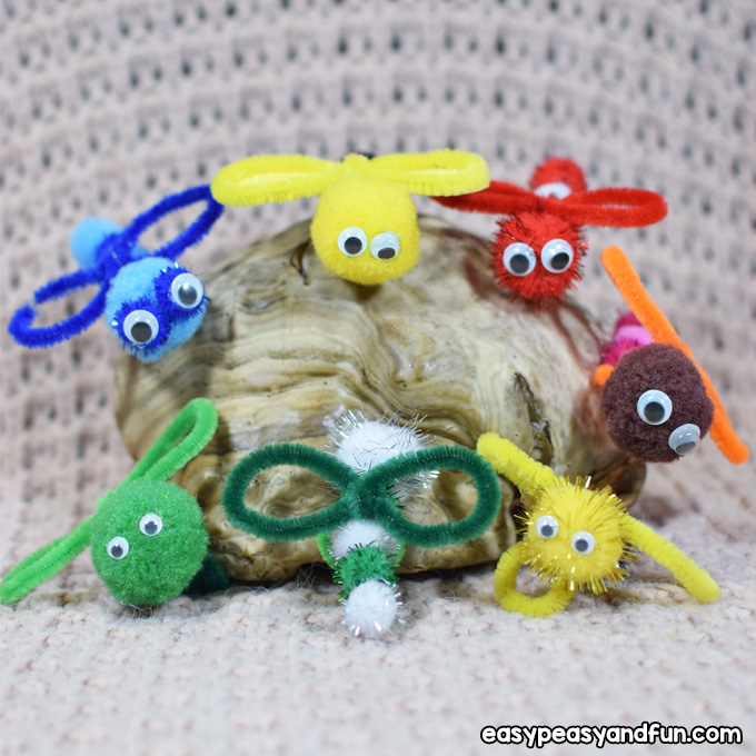 Bug Pipe Cleaner Crafts for Kids to Make