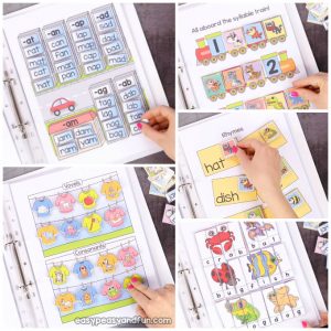 Kindergarten Language Arts Quiet Book