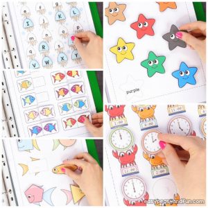 Ocean Activity Book For Kindergarten and Preschool
