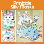 Silly Paper Masks - Easy Peasy and Fun