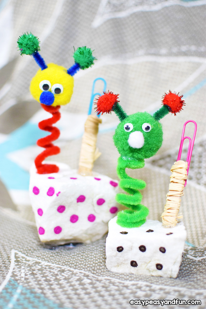 Puppet Wobbly Photo Holder Craft for Kids