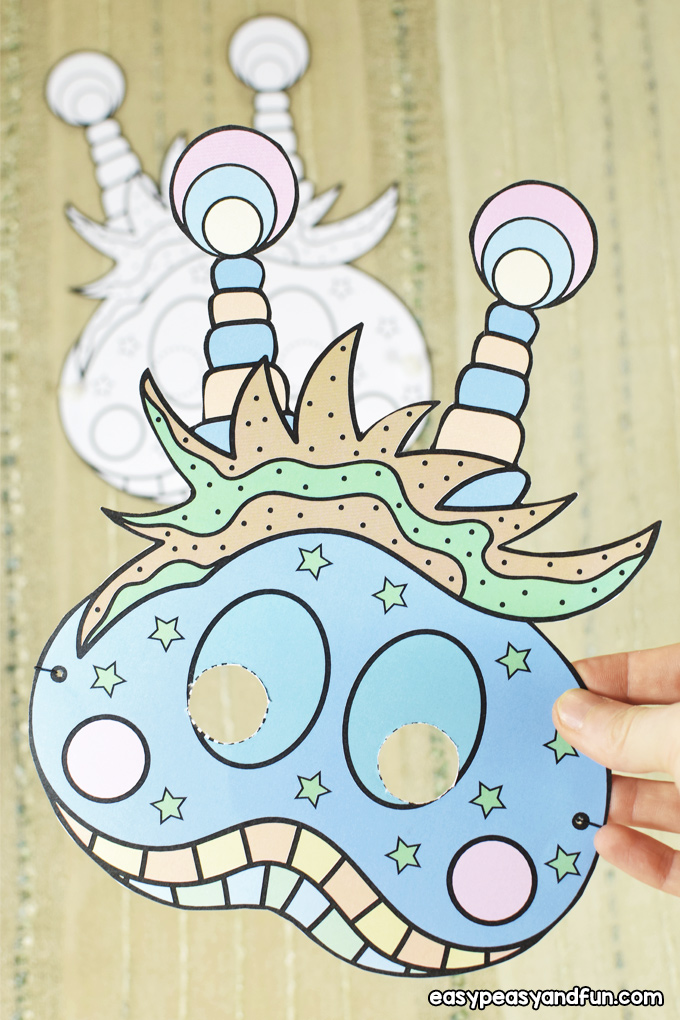 Silly Paper Masks Craft for Kids