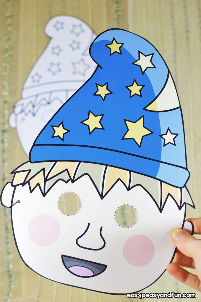 Silly Paper Masks Craft for Kids 