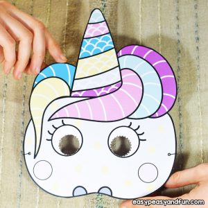 Silly Paper Masks Craft for Kids to Make