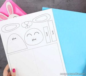 Easter Bunny Card - Easy Peasy and Fun