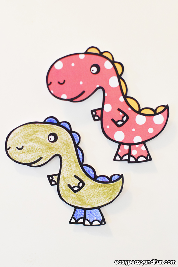 DIY Dinosaur Fridge Magnets for Kids
