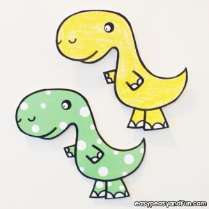 DIY Dinosaur Fridge Magnets for Kids to Make