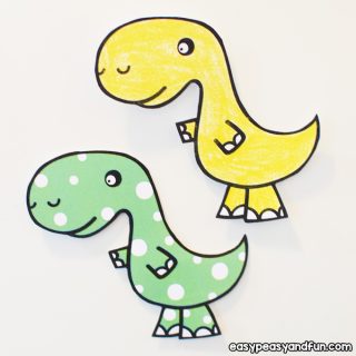 DIY Dinosaur Fridge Magnets for Kids to Make