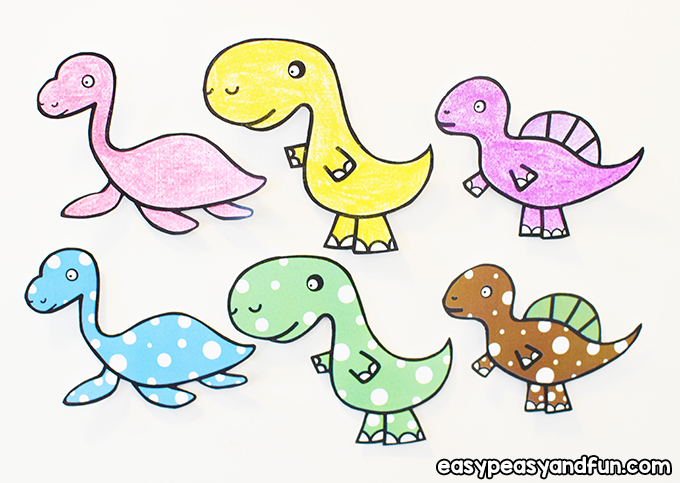 DIY Dinosaur Fridge Magnets for Kids to Make