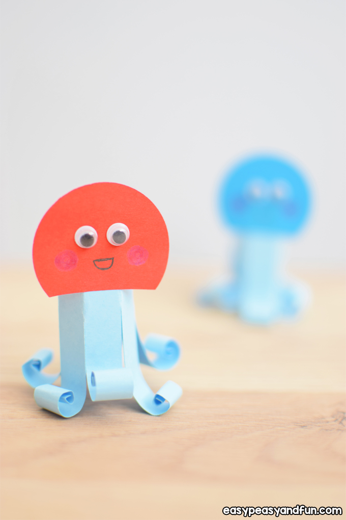 Easy Paper Octopus Craft for Kids