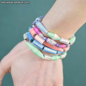 How to Make Paper Beads Paper Craft Idea for Kids to Make