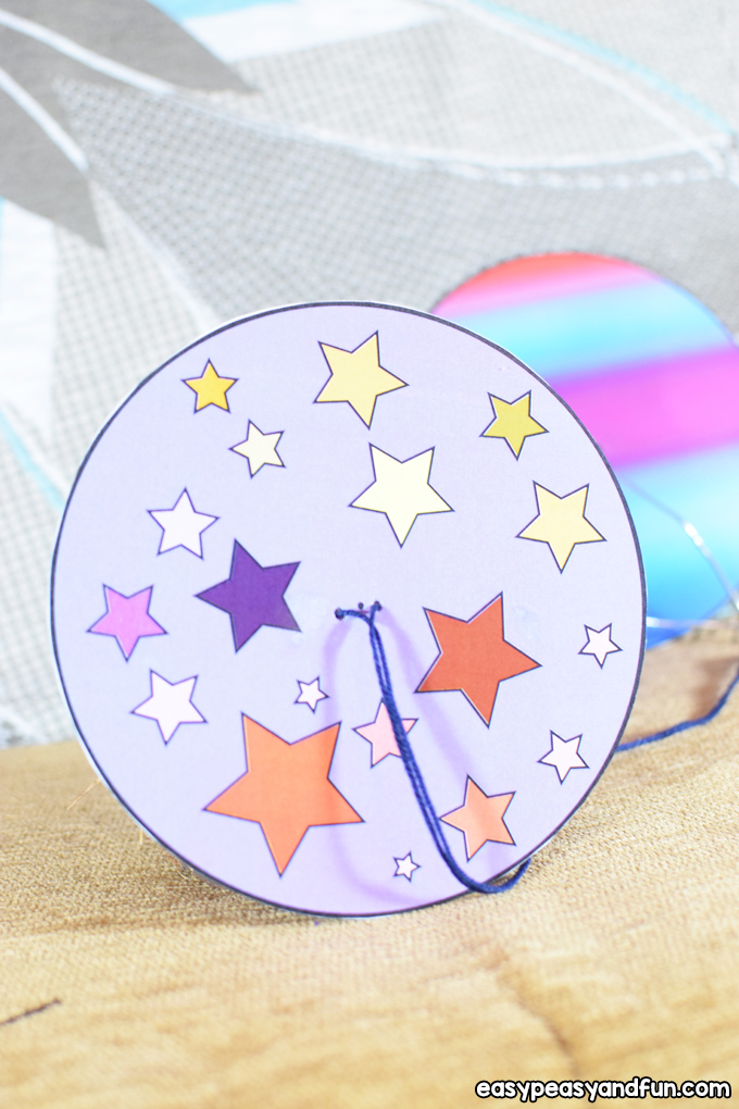How to Make a Paper Spinner Craft for Kids