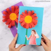 Paper Flower Mother’s day Card
