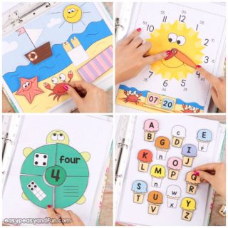 Printable Summer Quiet Book