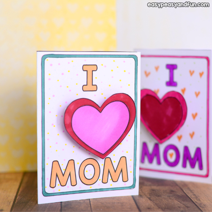 Simple Mothers Day Card
