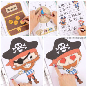 Printable Pirate Quiet Book