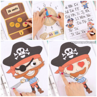 Printable Pirate Quiet Book