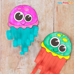 Scissor Skills Jellyfish Craft