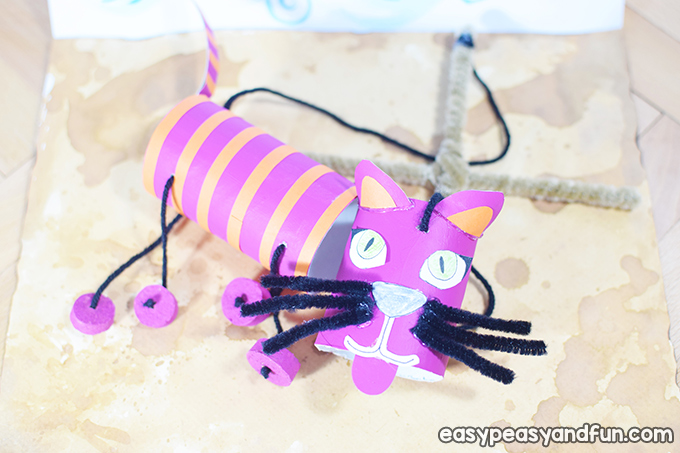 How To Make a Cat Marionette Puppet for Kids