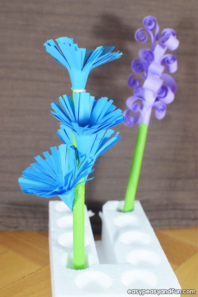 How to Make Easy Paper Flowers Craft for Kids