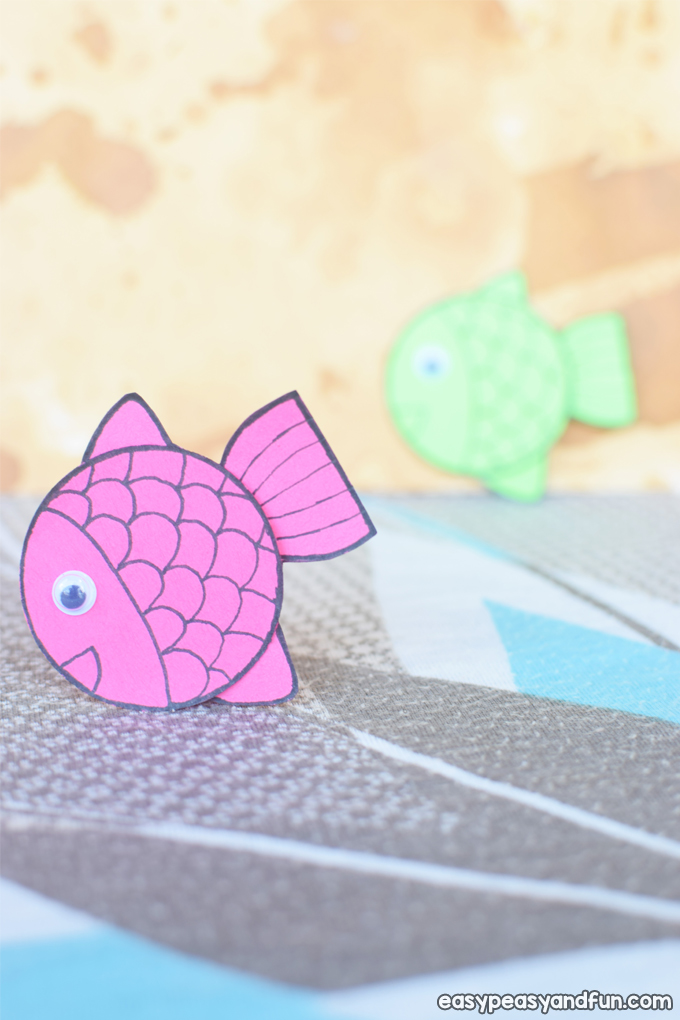Simple Paper Fish Craft for Kids