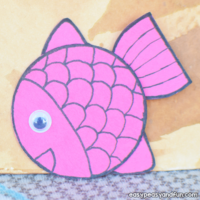 Simple Paper Fish for Kids