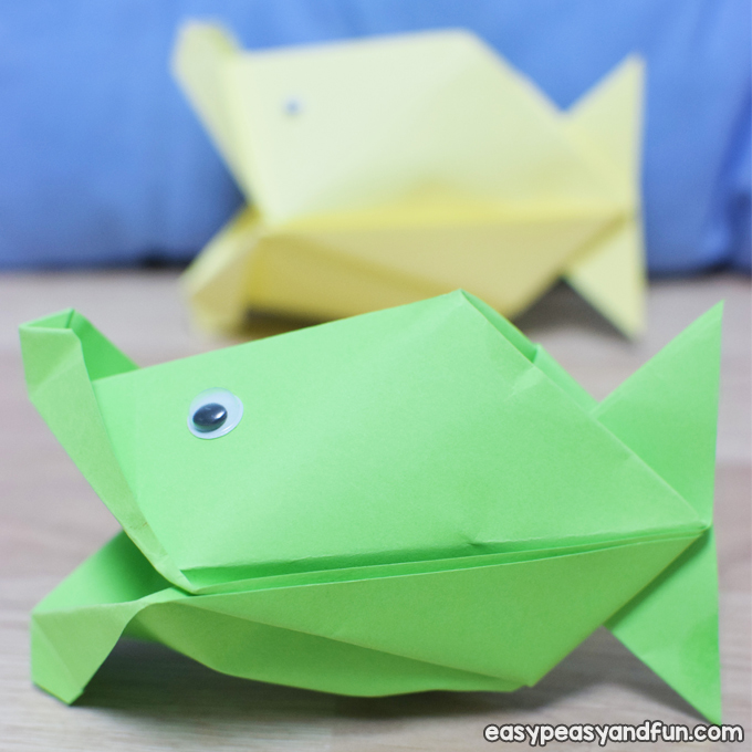 Talking Fish Paper Craft for Kids to Make