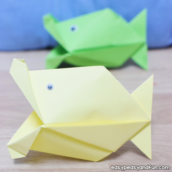 Talking Fish Paper Craft for Kids