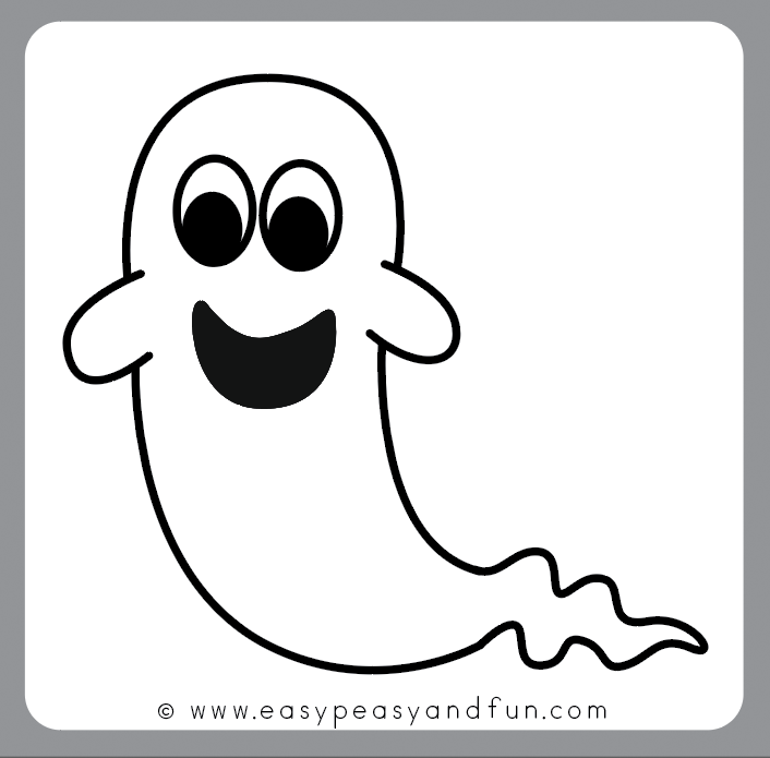 Draw the finished ghost