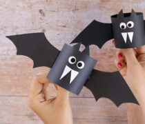 Simple Paper Bat Craft