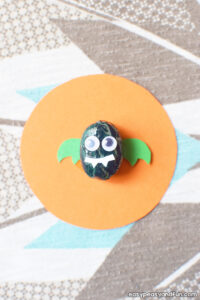 Bat Painted Rocks - Easy Peasy and Fun