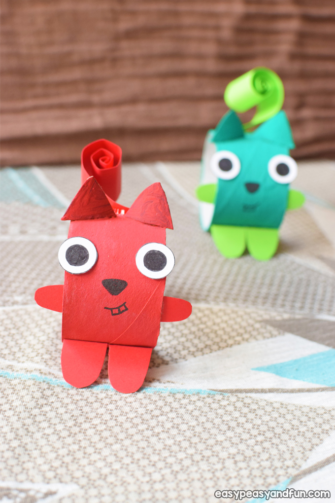 Squirrel Toilet Paper Roll Craft for Kids