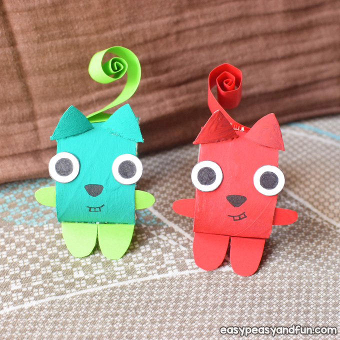 Squirrel Toilet Paper Roll Craft for Kids to Make