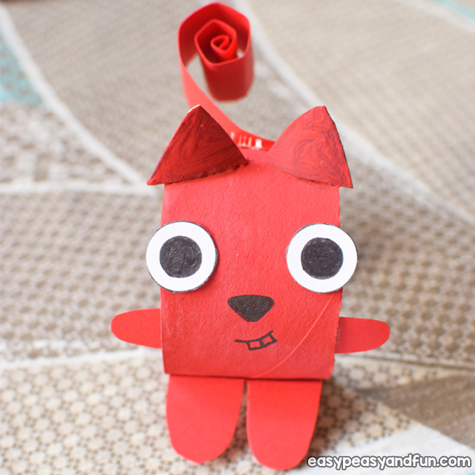 Squirrel Toilet Paper Roll Craft for Kids to Make