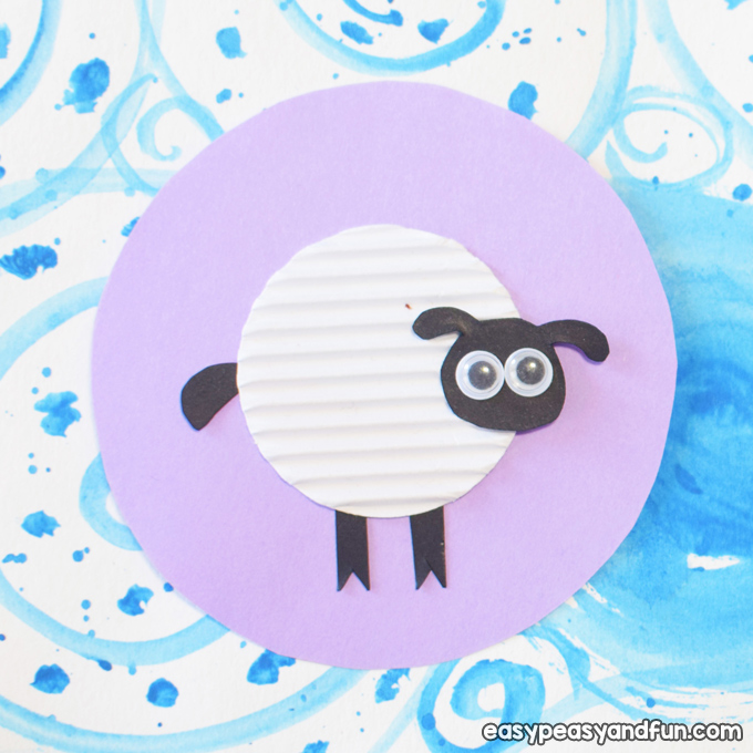 Easy Sheep Craft for Kids to Make