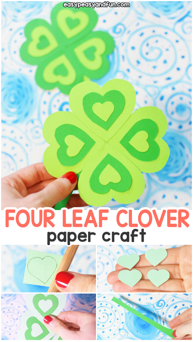 four leaf clover making