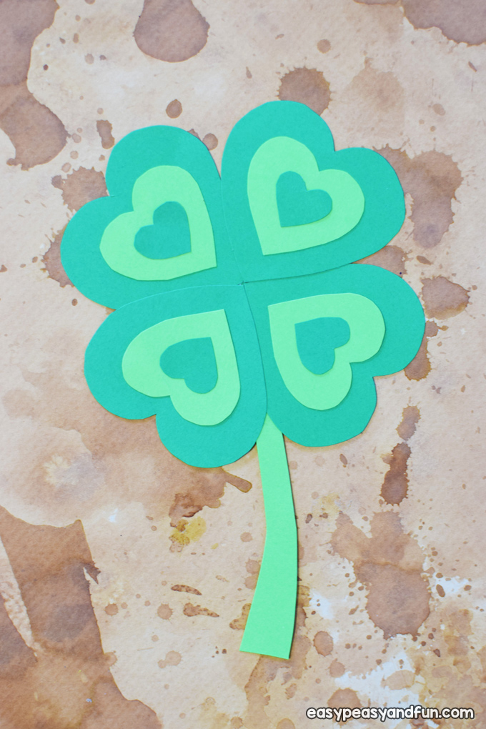 four leaf clover for kids