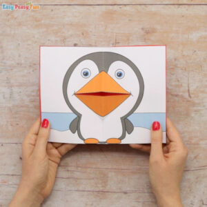 Penguin Pop Up Card Template - Easy Peasy and Fun