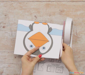 Penguin Pop Up Card Template - Easy Peasy and Fun