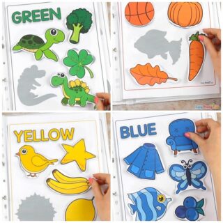 Printable Colors Activity Book