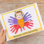 Handprint Butterfly Mothers Day Craft
