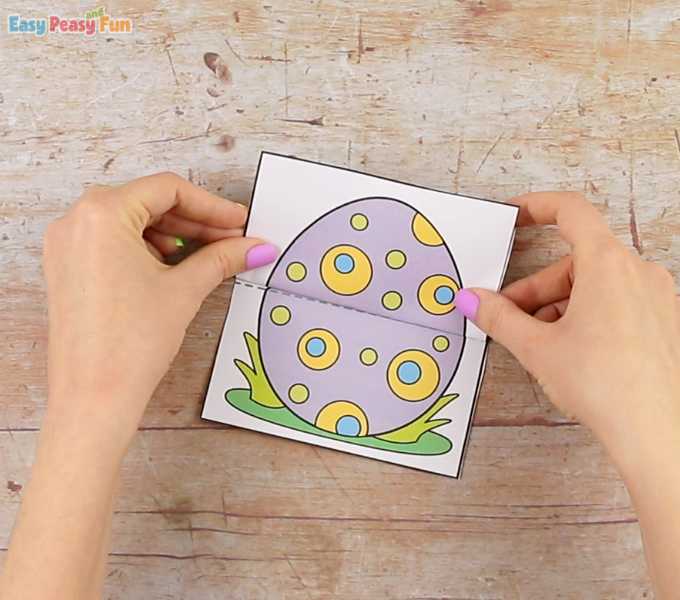 Surprise Easter Egg Cards Craft Easy Peasy And Fun