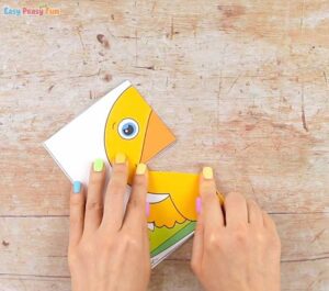 Chick Pop Up Card Template - Easy Peasy and Fun